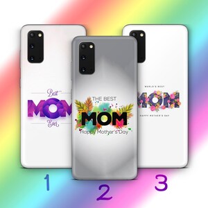 No1 Mom A8 Phone Case Cover For Samsung Galaxy S20 S21 S22 S23 S24 FE S25 Plus Ultra Models Mother Mothers Day Mum Best Mom Ever Mommy Gift