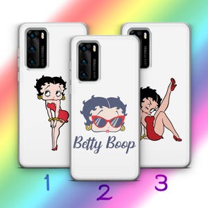Custodia per telefono Betty Boop A3 per Huawei P9 P10 P20 P30 P40 Lite PRO Plus LG G5 G6 Modelli Personaggio dei cartoni animati americani Donna Bella donna