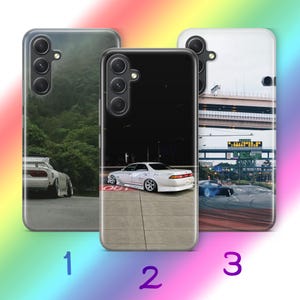 JDM Car A1 Phone Case Cover For Samsung A13 A14 A15 A16 A25 A26 A33 A34 A35 A36 A53 A54 A55 A56 A72 A73 + More Models Japanese Racing Car