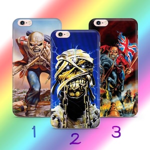 Iron Maiden A1 Custodia per telefono per Apple iPhone 5 SE 2020 2022 6 7 8 X Xs XR MaX PLuS Modelli UK Inglese Heavy Metal Music Band Rock Music