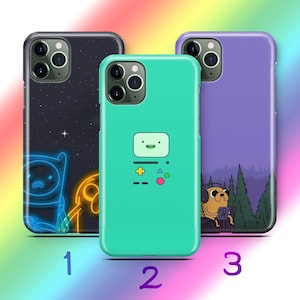 Adventure Time A5 Phone Case Cover For Apple iPhone 11 12 13 14 15 16 PRO PLuS MiNI MAX Models Cartoon Fantasy Finn Jake Dog BMO Tv Series