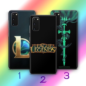 League Of Legends A1 Phone Case Cover For MANY VARIOUS Samsung Galaxy Models Video Game Arcane Series Characters Jinx