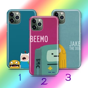 Adventure Time A2 Phone Case Cover For Apple iPhone 11 12 13 14 15 16 PRO PLuS MiNI MAX Models Cartoon Fantasy Finn Jake Dog BMO Tv Series