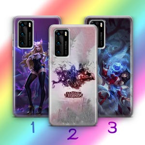 League Of Legends A8 Telefoon Case Cover Voor Huawei P9 P10 P20 P30 P40 Lite PRO Plus LG G5 G6 Modellen Video game Arcane Serie Tekens Jinx