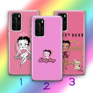 Custodia per telefono Betty Boop A9 per Huawei P9 P10 P20 P30 P40 Lite PRO Plus LG G5 G6 Modelli Personaggio dei cartoni animati americani Donna Bella donna