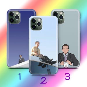The Office A2 Phone Case Cover For Apple iPhone 11 12 13 14 15 16 PRO PLuS MiNI MAX Models American TV Show Sitcom Jim Dwight Schrute Comedy