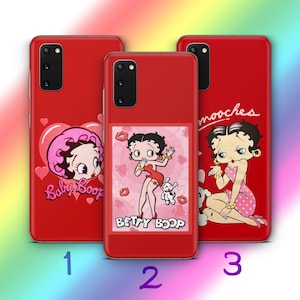 Betty Boop A8 Phone Case Cover For MANY VARIOUS Samsung Galaxy Models American Cartoon Character Lady Beautiful Woman