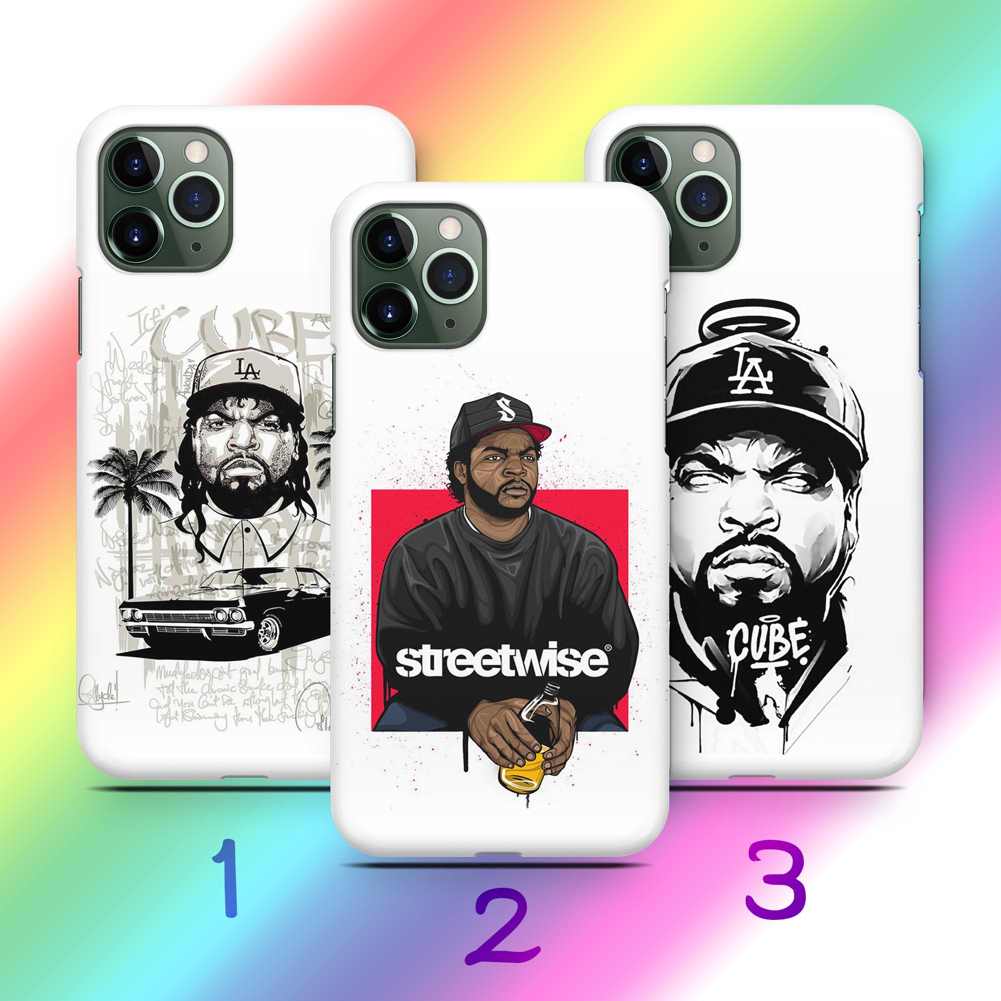 Ice Cube A6 Phone Case Cover For Apple iPhone 11 12 13 14 15 16 PRO PLuS MiNI MAX Models American Rapper NWA Oldschool Hip Hop Rap Music