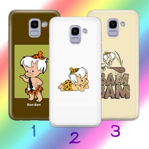 Custodia per telefono Flintstones A5 per Samsung Galaxy A3 A5 A6 A7 A8 J3 J5 J6 J7 2016 - 2018 Modelli Cartone animato americano Sitcom animata Dinosauri