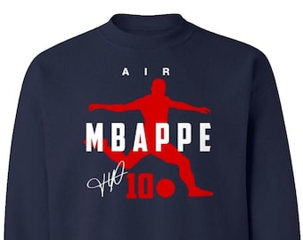 Air Mbappe France World Football Edition Star Player - Mbappe #10 Unisex T-Shirt, Long Sleeve and Sweatshirt Football Jerseys Collection