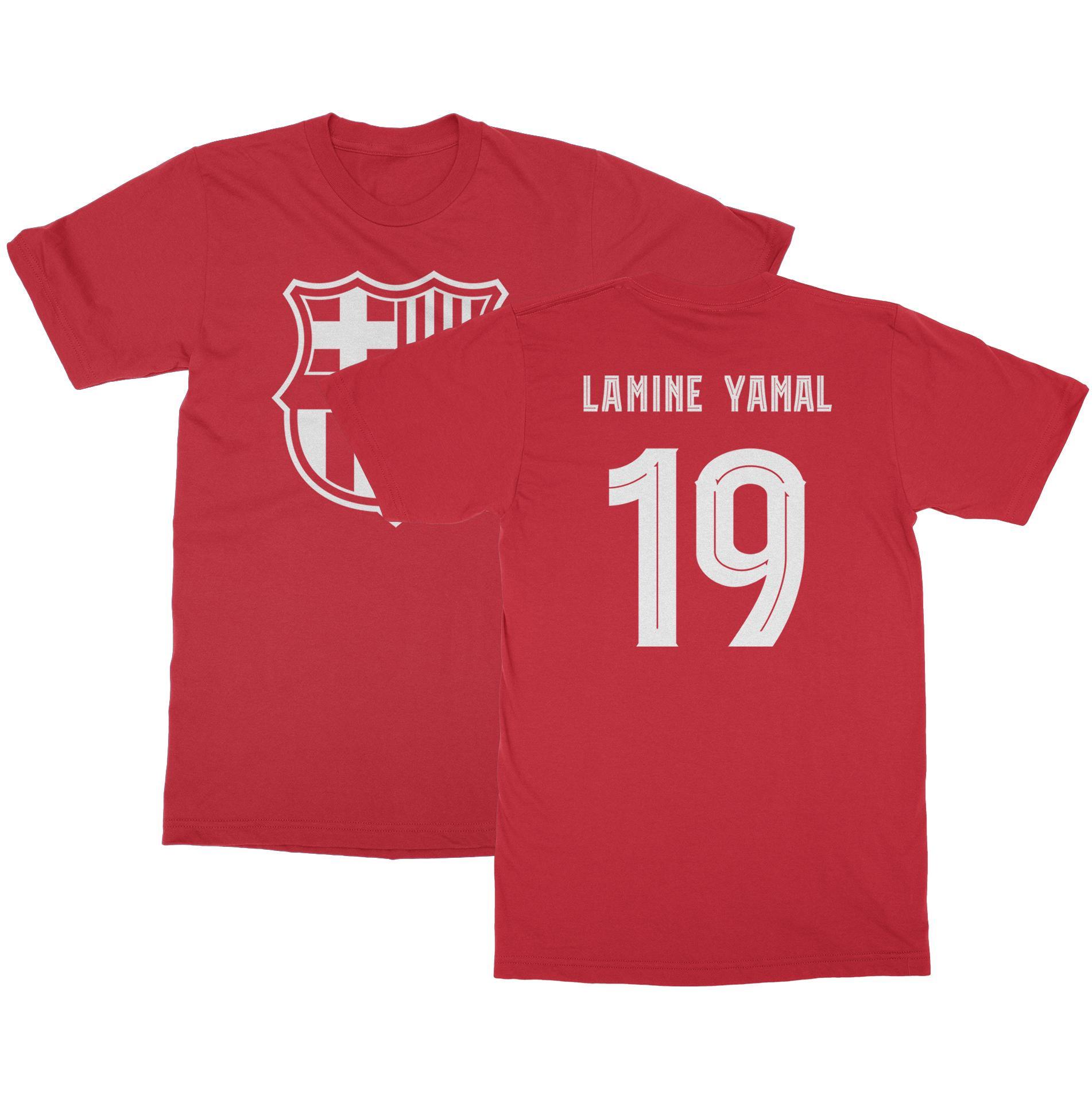Barcelona Star Player - Yamal #19 Soccer Football Jersey