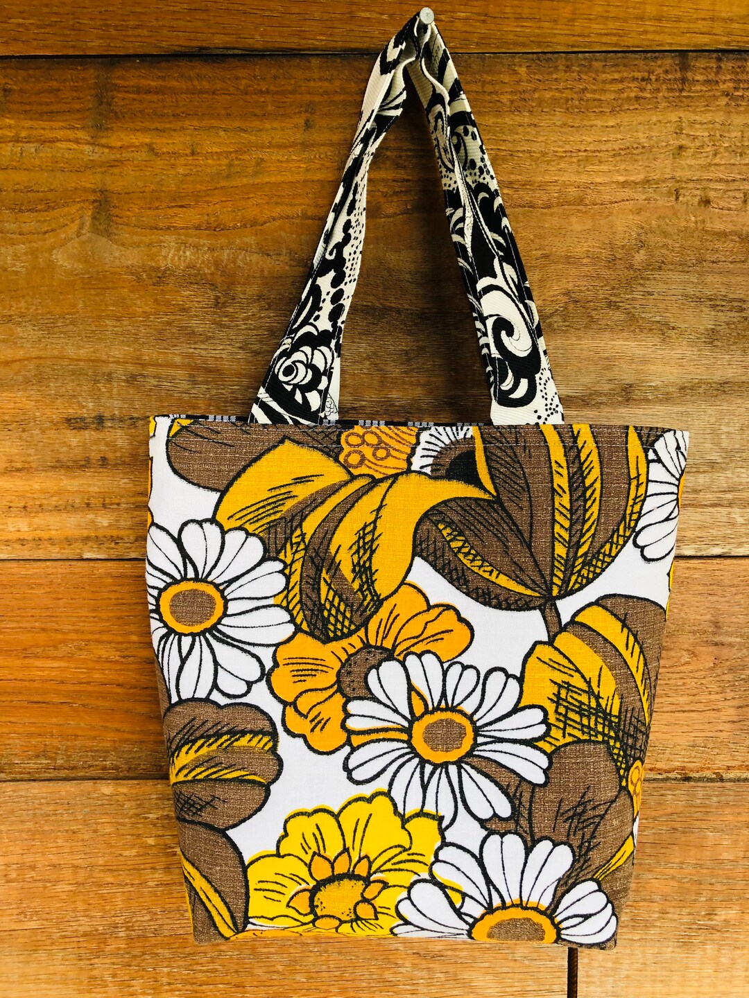【Paragraph】25SS★ No.86 VINTAGE MARKET BAG Vintage Market Bag / Vinyl Utility Bag / 1970s / Yellow Tote