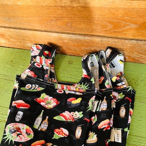 Sushi Grocery Bag / Market Bag / Reusable Bags / Eco Friendly image 1