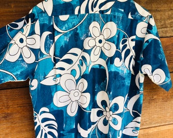 トップス 50s evelyn Margolis Hawaiian shirt Original 1950's-60's Evelyn Margolis Hawaiian Aloha Shirt