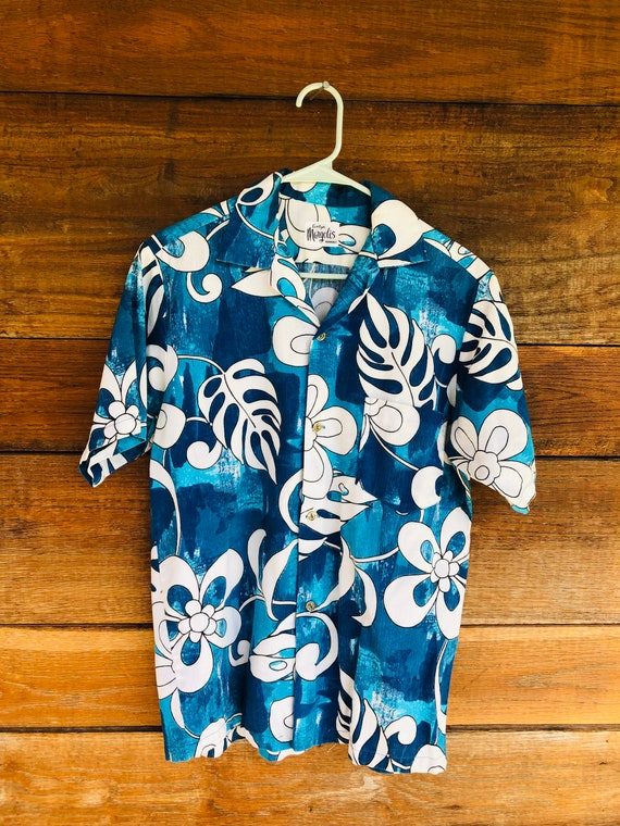 Vintage Hawaiian Aloha Shirt / Evelyn Margolis Haw