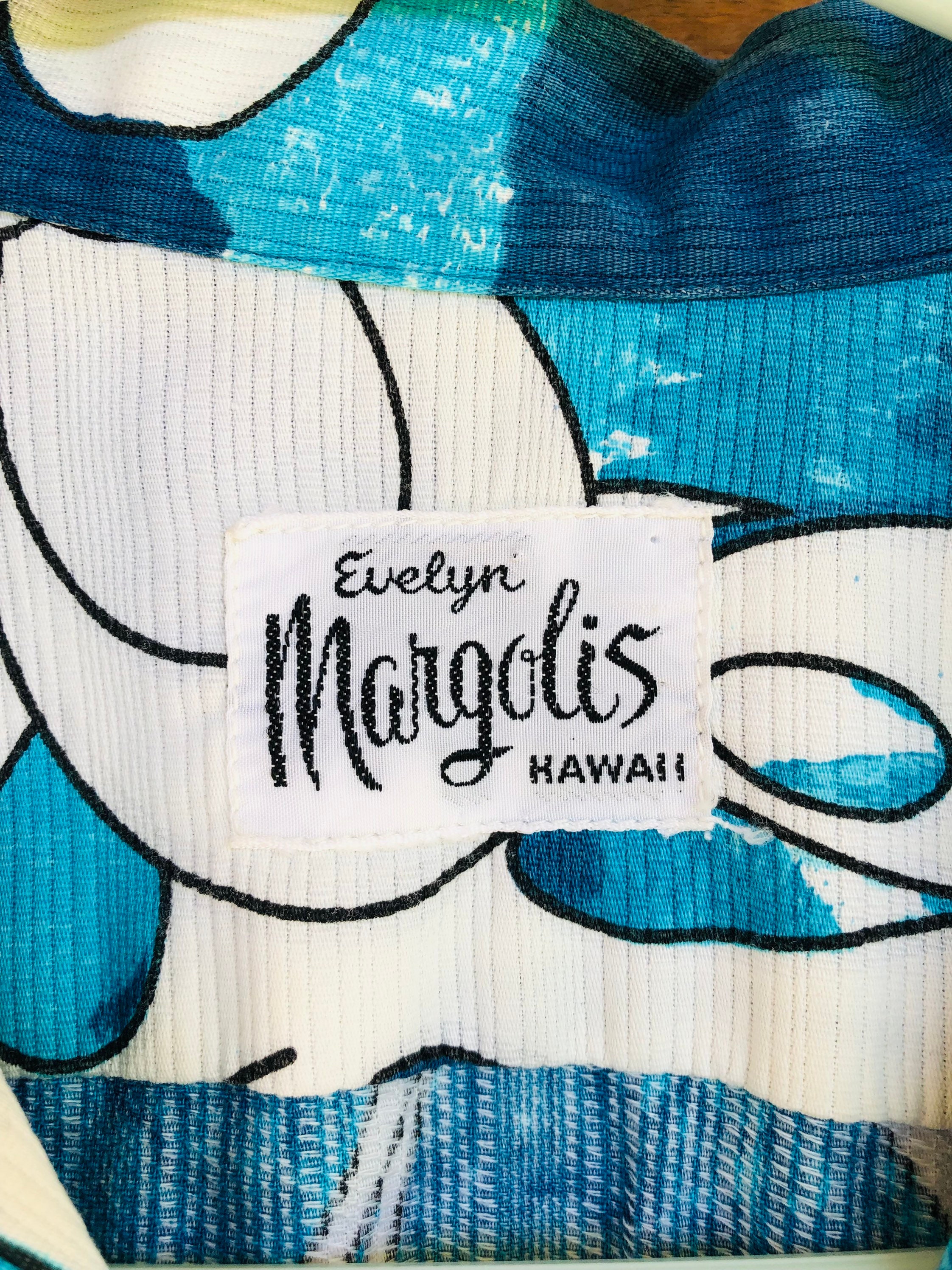 トップス 50s evelyn Margolis Hawaiian shirt Vintage Hawaiian Aloha Shirt / Evelyn Margolis Hawaii