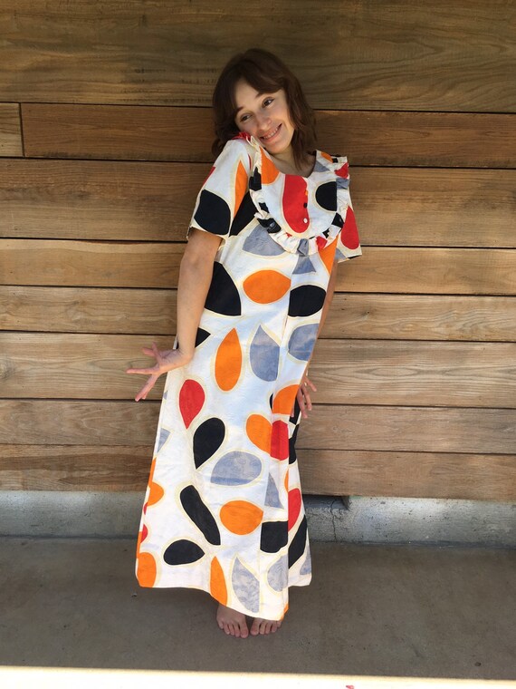 Vintage Muumuu / 60s Muumuu / Vintage Hawaii / Res