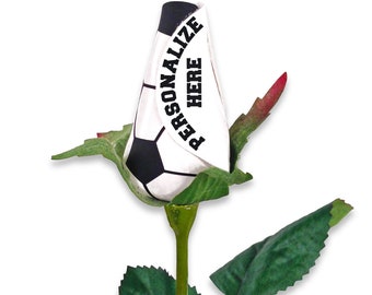 Personalized Soccer Rose