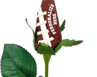 Personalized Football Rose