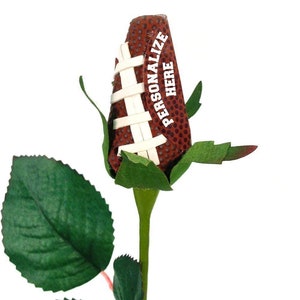 Personalized Football Rose