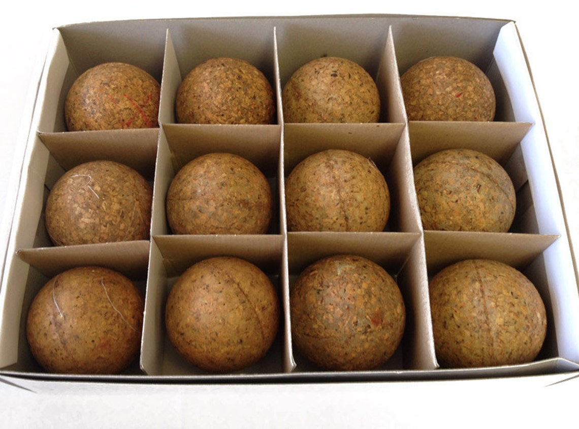 Large Cork Balls for Crafts pack of 12 Decorative Balls Etsy