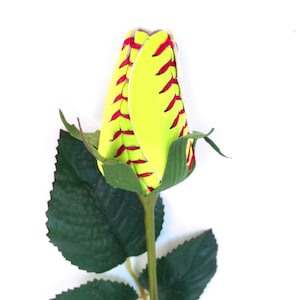 Softball Rose | Softball Flowers | Softball Gifts | Personalized Softball Gifts