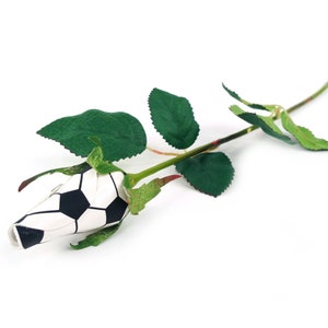 Soccer Rose Soccer Gifts for Girls Soccer Flower | Etsy