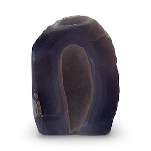 Dazzling 1000g Polished Druzy Agate Freeform - 5.5" Display Piece