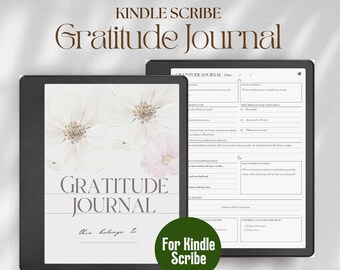 Kindle Scribe Dankbarkeits-Journal: 5-Minuten-Gespräche für das Wohlbefinden (PDF)