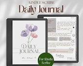 Daily Journal Kindle Scribe Colorsoft: Digital Diary, Gratitude, Mindfulness, Wellness (Hyperlinked PDF)