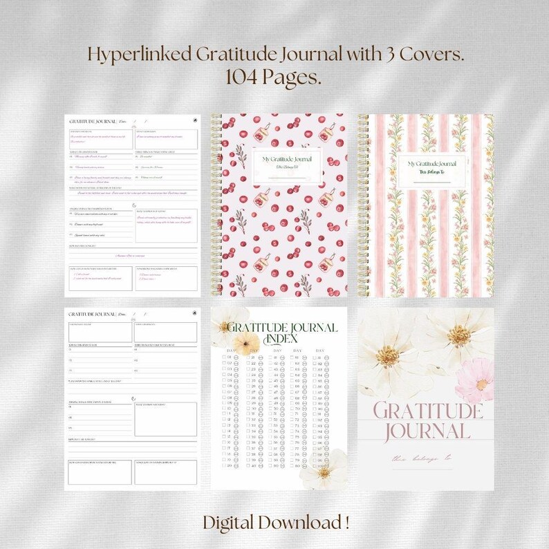 Gratitude Journal for Remarkable Paper Pro & Remarkable 2: Self Care ...
