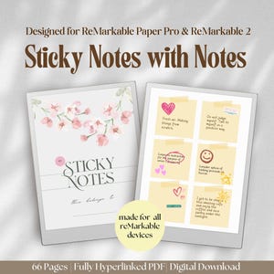 Post-it per ReMarkable Paper Pro e ReMarkable 2 Modello / Note del quaderno Prendere appunti per riunioni Diario giornaliero da fare per ReMarkable Pro