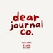 DearJournalCo store logo