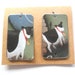 Cows Upcycled Reclaimed Tin Box Earring Findings