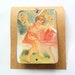 Victorian Inspired Recycled Cookie Tin Pendant Finding