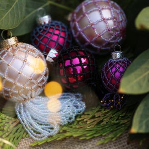 Pink ornaments