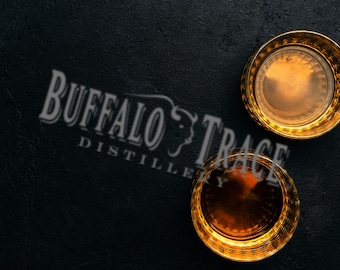 Buffalo Spur Brennerei Logo SVG | Laserschnittdatei (Digitaler Download) | Super für xTool F2 Ultra UV!