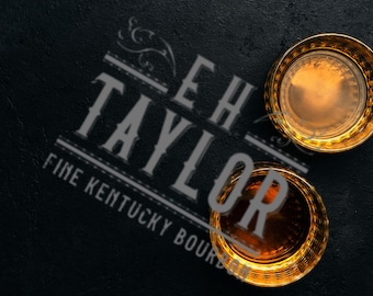 E H Taylor Fine Kentucky Bourbon Logo | Bourbon and Whiskey SVG | Laser, Glowforge Files | Digital Download | Great for xTool F2 Ultra UV!