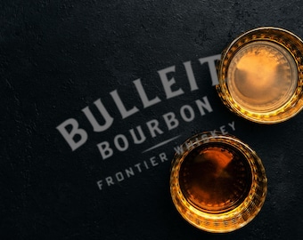 BULLEIT Bourbon Barrel Logo | Bourbon and Whiskey SVG | Laser, Cricut, Glowforge Files | Digital Download | Great for xTool F2 Ultra UV!