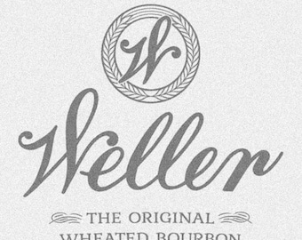 Weller Wheated Bourbon Logo | Bourbon and Whiskey SVG | Laser, Cricut, Glowforge Files | Digital Download Great for xTool F2 Ultra UV!