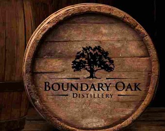 Boundary Oak Brennerei | Bourbon SVG Vektor | Kentucky Bourbon Spurenbrennerei-Sammlung | Cricut | Super für xTool F2 Ultra UV!