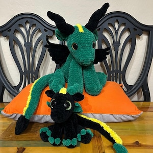 Peluche Dragón de Ganchillo, Dragón Amigurumi