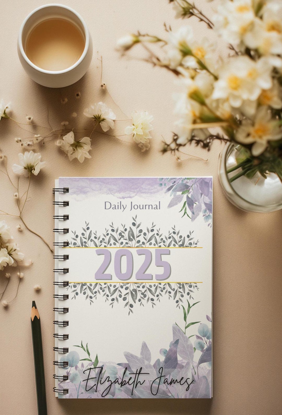 Daily Journal, Gift for Girls, Baby Shower Gift, Memory Gift, Special