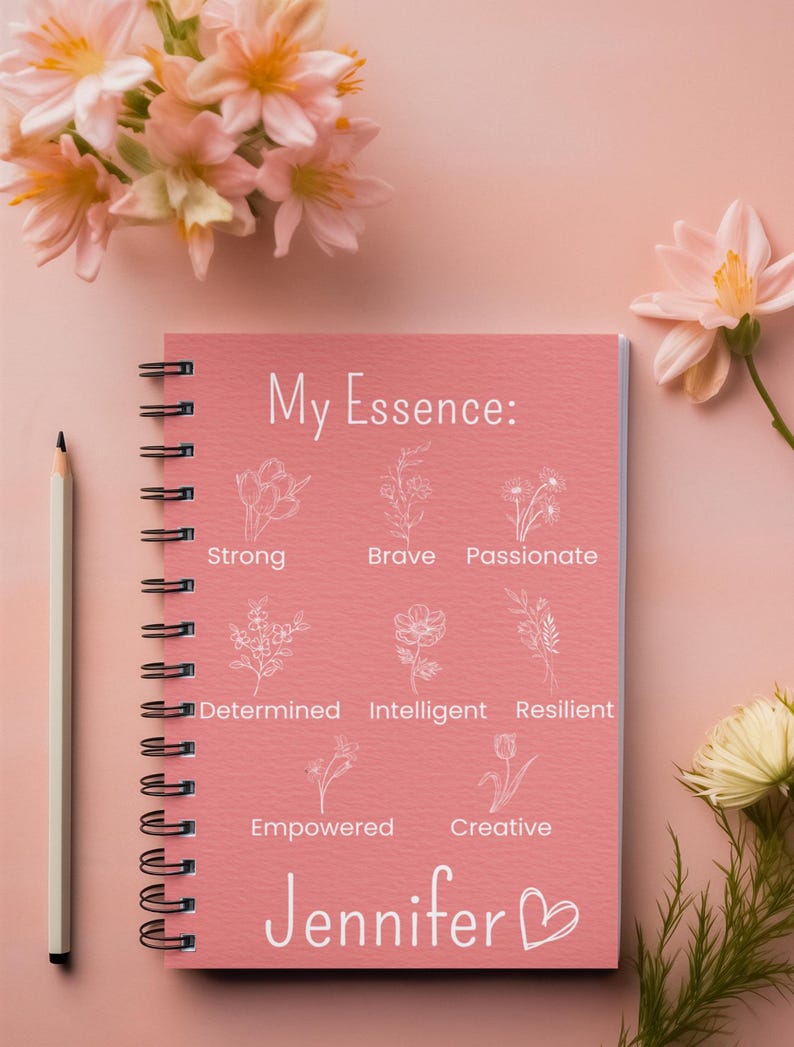 Daily Journal, Gift for Girls, Baby Shower Gift, Memory Gift, Special