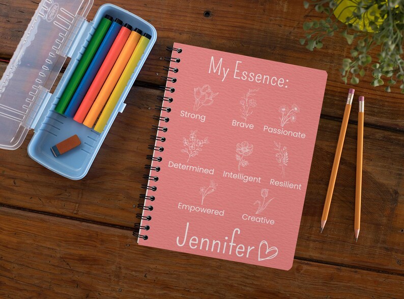 Daily Journal, Gift for Girls, Baby Shower Gift, Memory Gift, Special