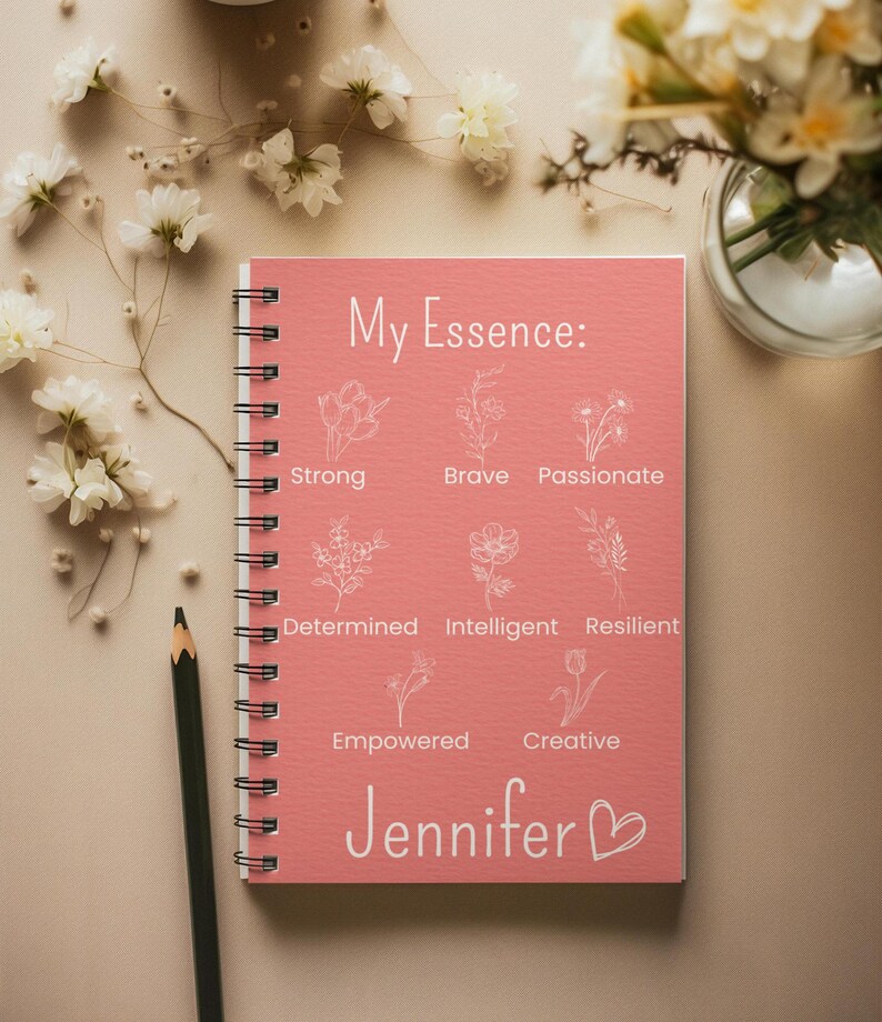 Daily Journal, Gift for Girls, Baby Shower Gift, Memory Gift, Special