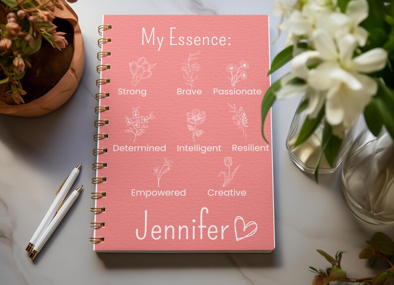 Daily Journal, Gift for Girls, Baby Shower Gift, Memory Gift, Special