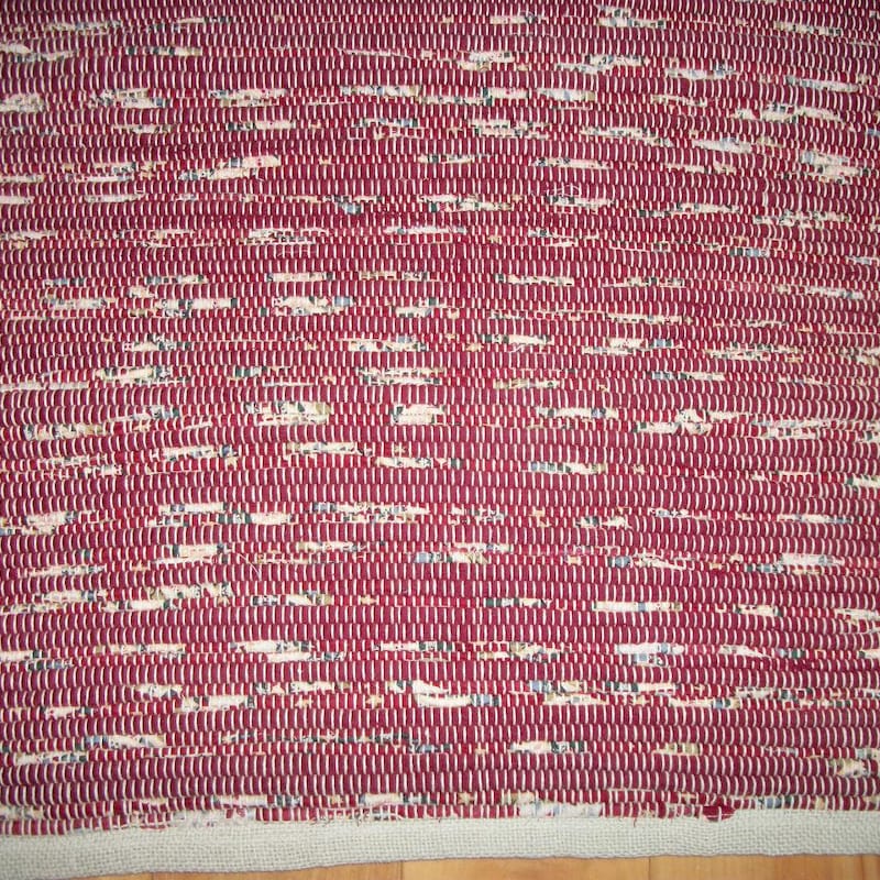 Cotton Rag Rug 12 X 9 - Etsy