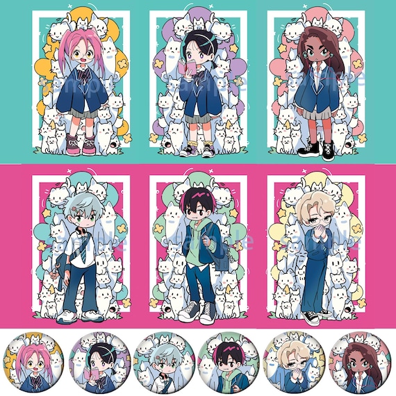 Alien Stage Art Print and Button: Mizi Sua Ivantill Luka Hyuna - Etsy