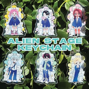 Alien Stage Mizisua Ivantill Luka Hyuna Schlüsselanhänger | ALNST merch | Mizi für Ivan bis Hyuluka